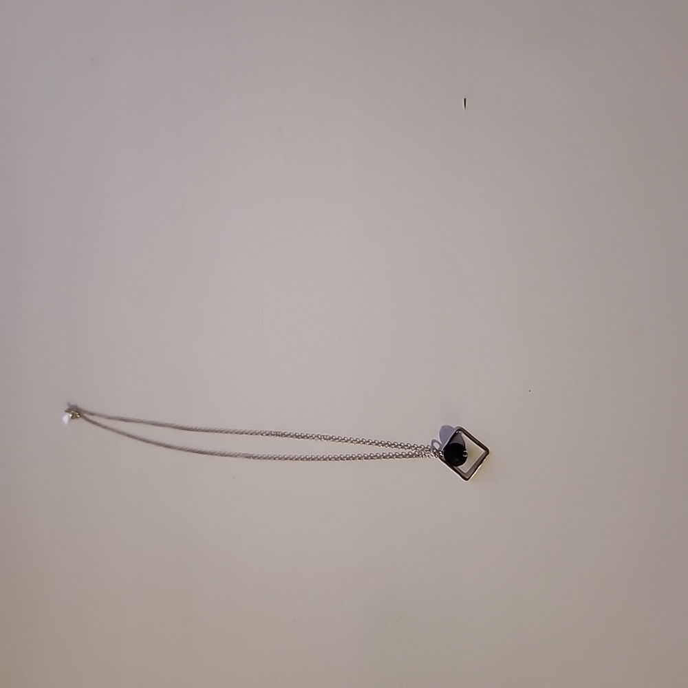 Costume necklace with black ball